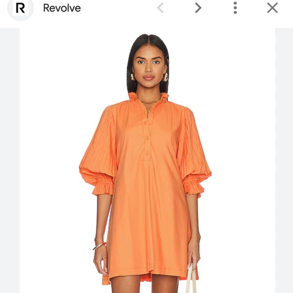 Sovere Focus Smock Dress in Papaya - COLOR SOLD OUT ONLINE
